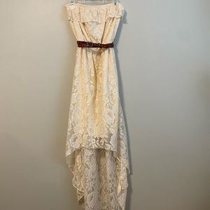 Strapless Lacey Dress